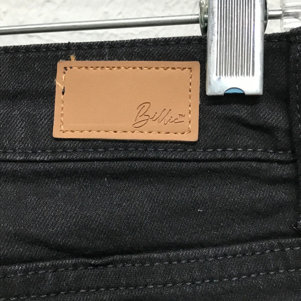 Billie Skinny Jeans Womens 16 Black Fit Solution High Rise Tummy Control Stretch - Picture 7 of 15